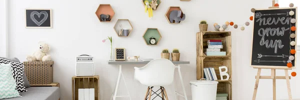 Messy kids room with toys — Stock Photo © udra #12002200