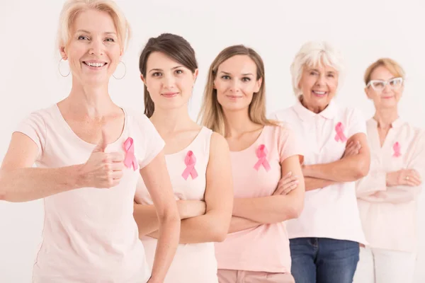 Fundação câncer de mama — Fotografia de Stock