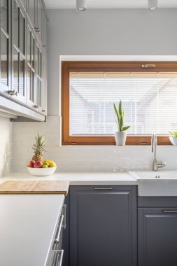 Modern mutfak pencere