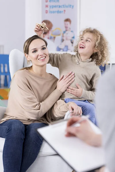 Tar hand om Adhd barn — Stockfoto