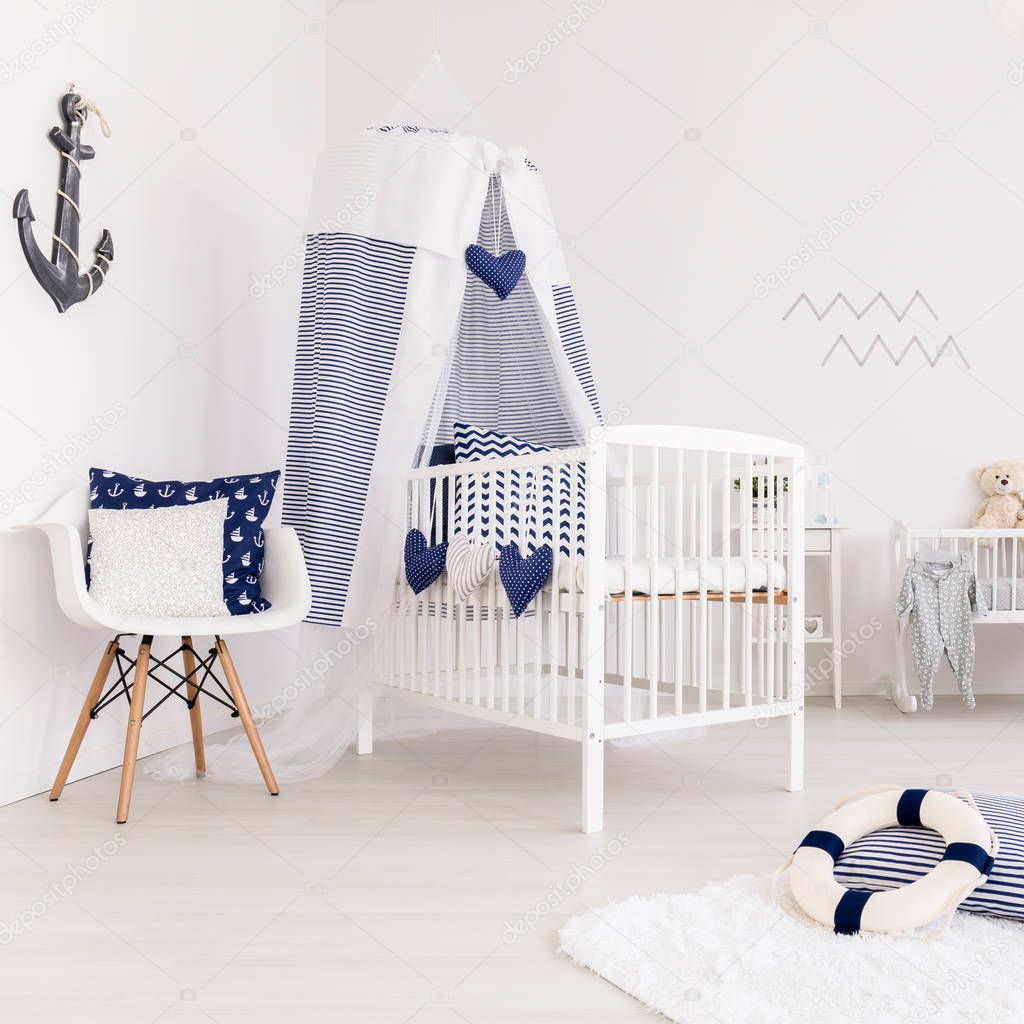 Unisex minimalist nursery