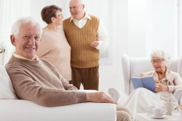 Senioren en actieve tijd — Stockfoto