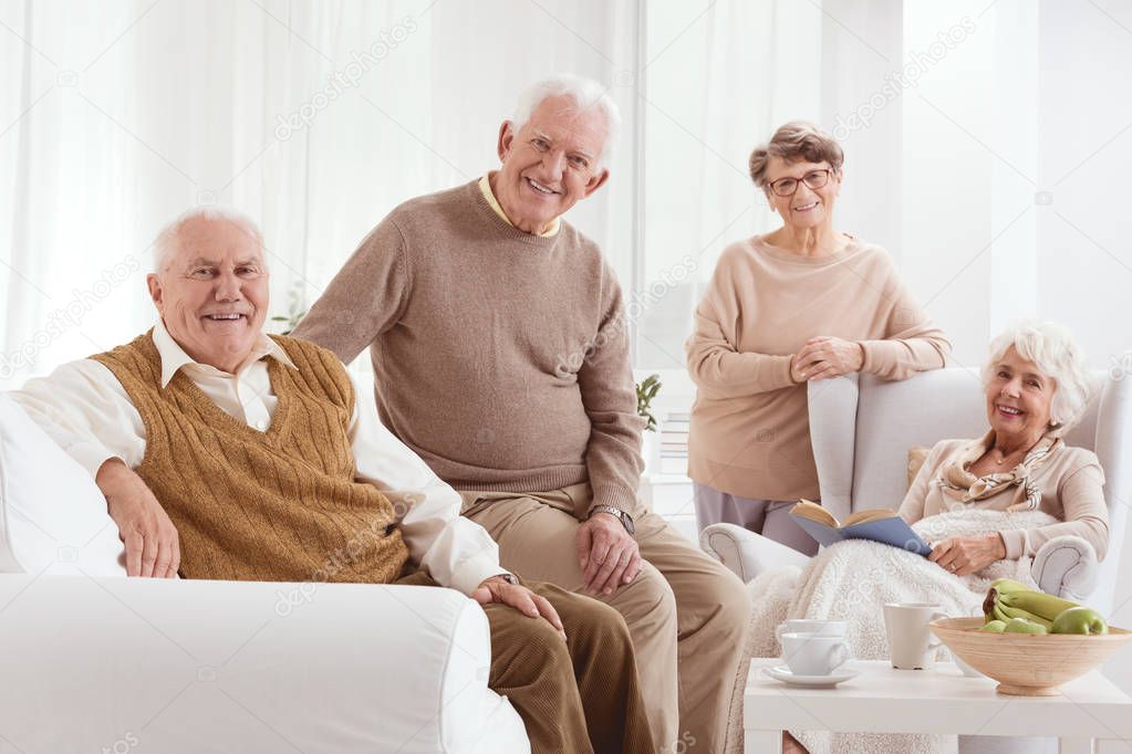 People in nursing home