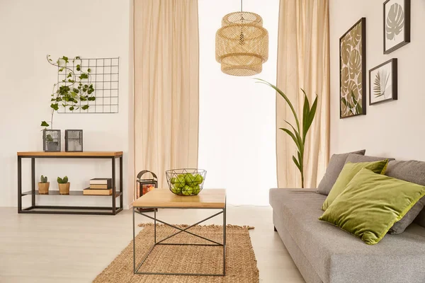 Wohnzimmer mit Couch — Stockfoto