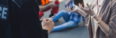 Araba kaza tanık ifade veriyor