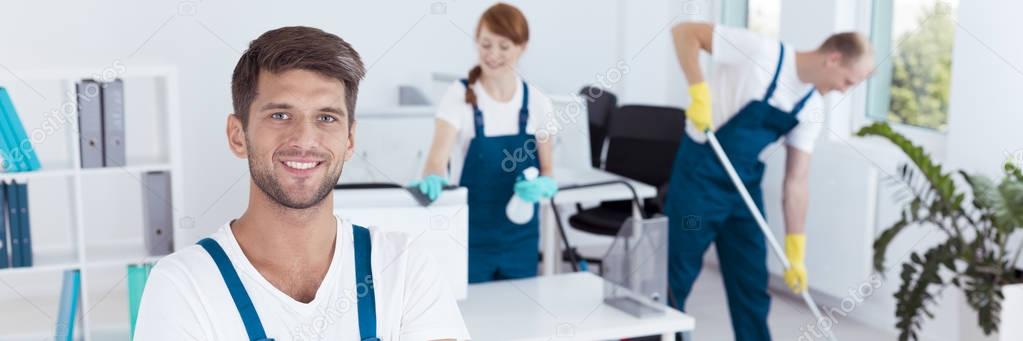 Professional office cleaning 