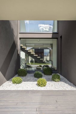 Veranda modern Villa