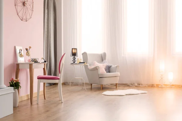 Habitación Rosa con tocador — Foto de Stock