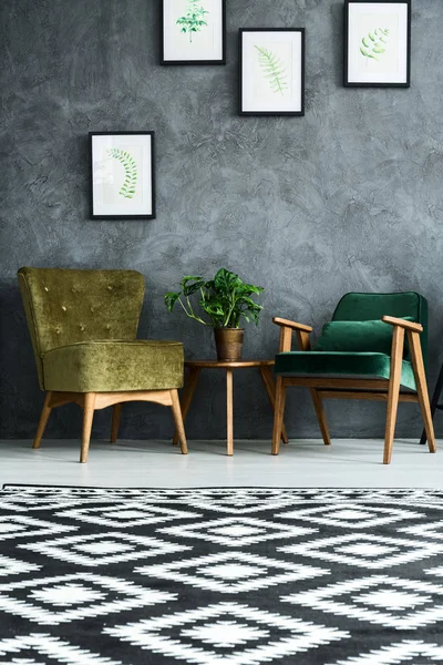 Appartement met moderne meubels — Stockfoto