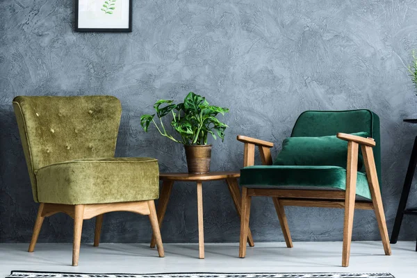 Two modern armchairs — Stock Photo, Image