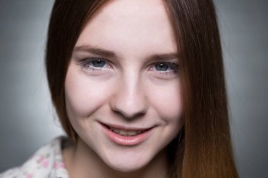 Güzel genç'ın yüz