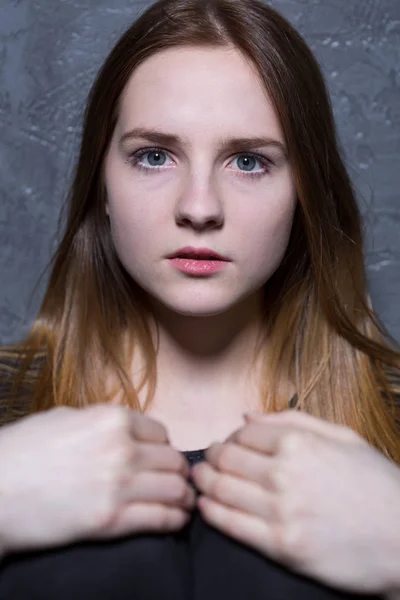 Teenage girl portrait — Stock Photo, Image