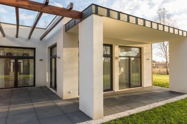 Pergola ve Bahçe ev Teras