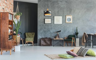 Eski moda iç tasarım