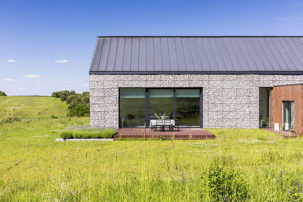 Natural stone elevation