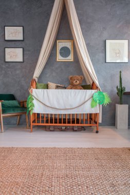 Bir beşik ile kreş