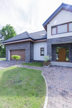 Temiz ve taze banliyö konut mimarisi