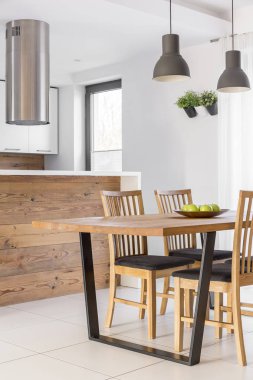 Tablo ile lüks mutfak