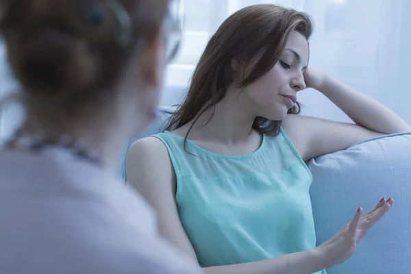 Woman after nervous breakdown — Stock Photo, Image