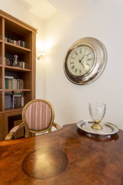 Klasik ofis ahşap vintage Danışma