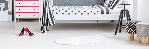 Desain kamar tidur wanita — Stok Foto