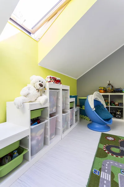 Unisex play room for kids — Stock Photo, Image