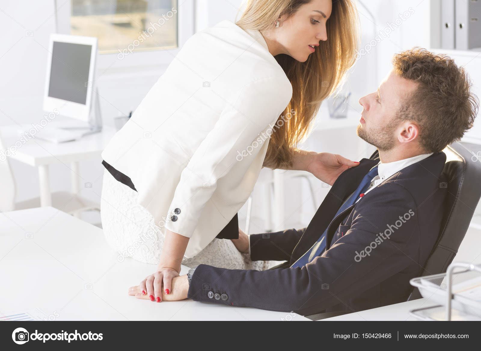 Flirten sekretärin