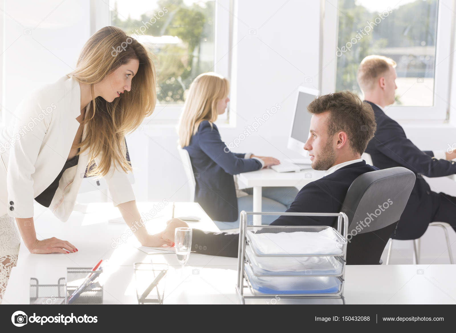 flirten bei der arbeit