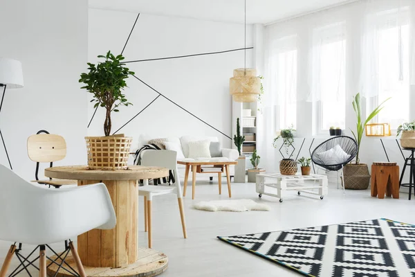 Scandinavian style room — Stock Photo, Image