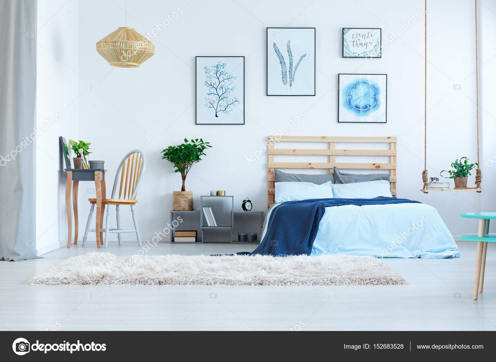 Schönes Schlafzimmer mit Frisiertisch — Stockfoto © photographee.eu ... Schönes Schlafzimmer mit Frisiertisch — Stockfoto © photographee.eu ...