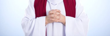Jesus in white robe clipart