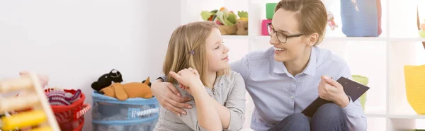 Classes with psychotherapist — Stock Photo, Image