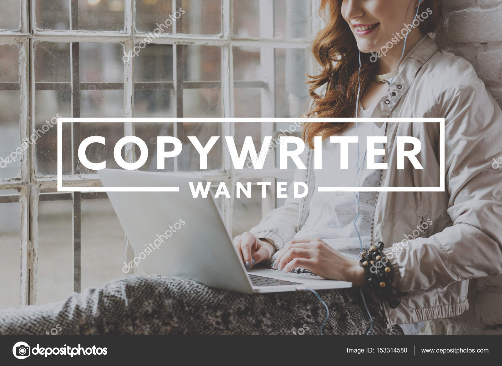 Woman Working As Freelance Copywriter Stock Photo Photographee Woman Working As Freelance Copywriter Stock Photo