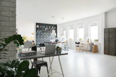 Trendy coworking alanı