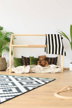 Rüya gibi minimalist çocuk odası