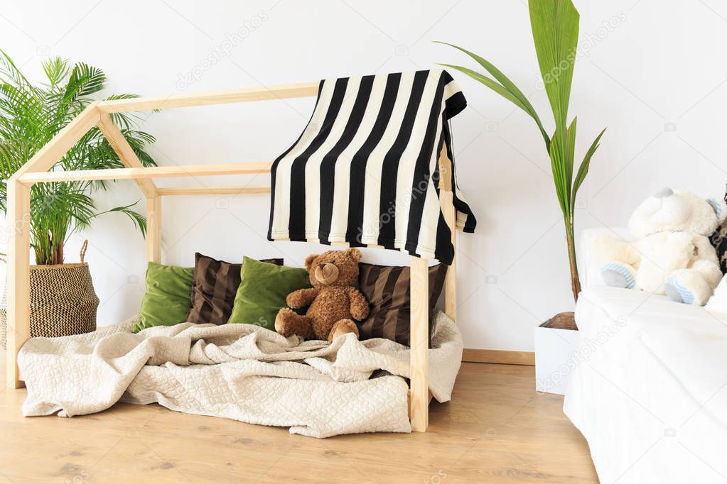 Botanical eco friendly kids room