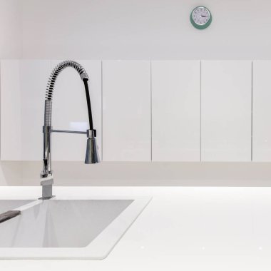 Modern mutfak çelik evye 