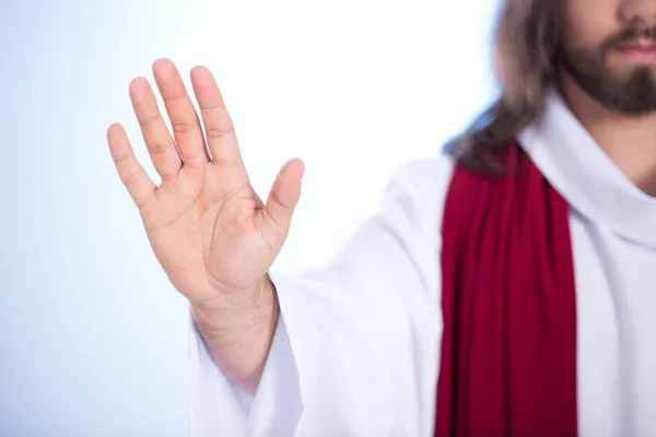 Christus zeigt seine Palme — Stockfoto