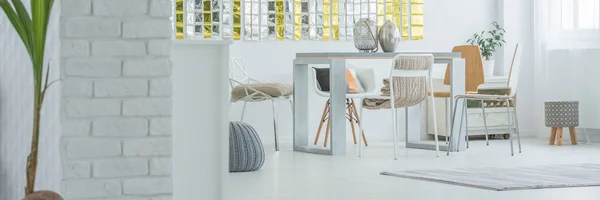 Elegante sala da pranzo — Foto Stock