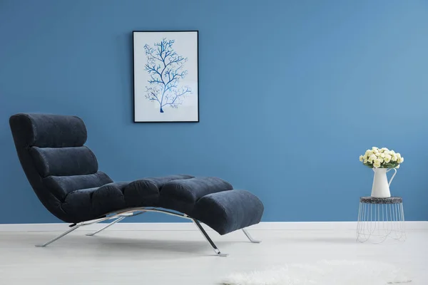 Interior azul casi total — Foto de Stock