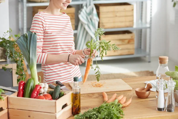 Verduras sobre una mesa —  Fotos de Stock