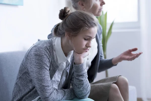 Girl with problems — Stock Photo, Image