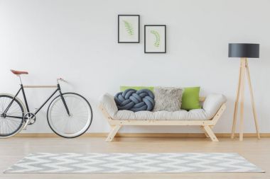 İskandinav çatı katında uyum