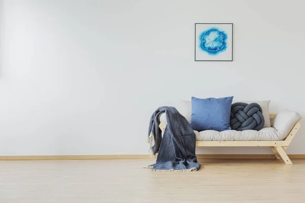 Синий декор дома — стоковое фото