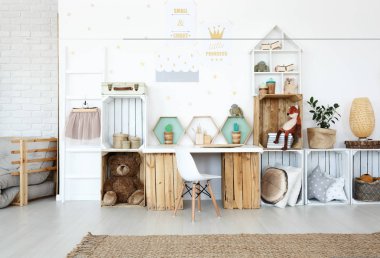 Nordic ferah ışık kız odası