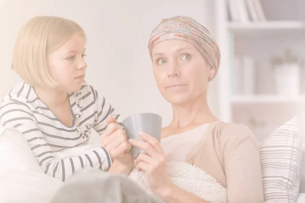 Лечение рака в домашних условиях — стоковое фото