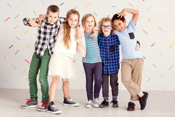 Children standing together — Stock Photo, Image