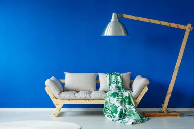 Yaprak desenli battaniye