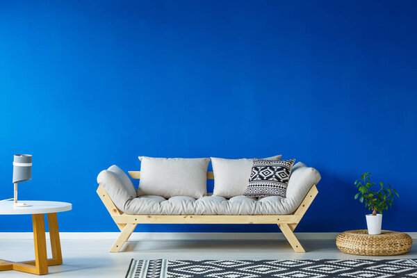 Plant on the footrest