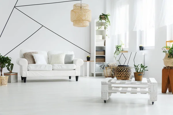 White living room — Stock Photo, Image